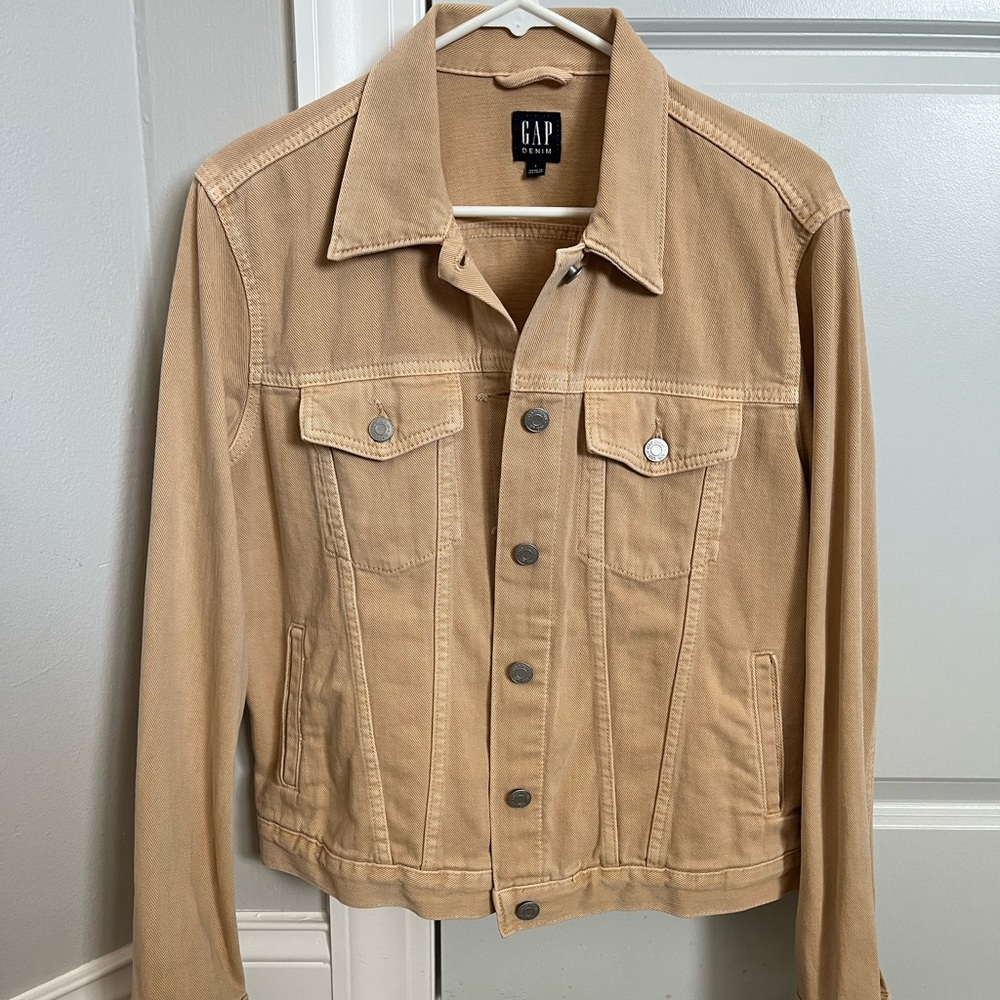 GAP Tan Jean Jacket